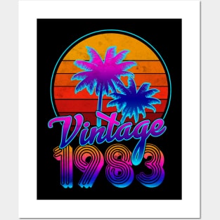 Vintage Classic 1983 Posters and Art